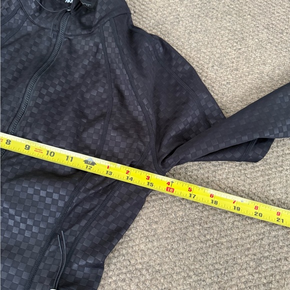 Beach Riot Sport Reina Running Jacket Stretch Black Check Women’s Size Small - Picture 5 of 7